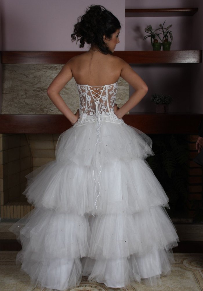 Vestido de Debutante Branco - 2 - 3 - Hipnose Alta Costura e Spa para Noivas e Noivos - Campinas - SP - 1