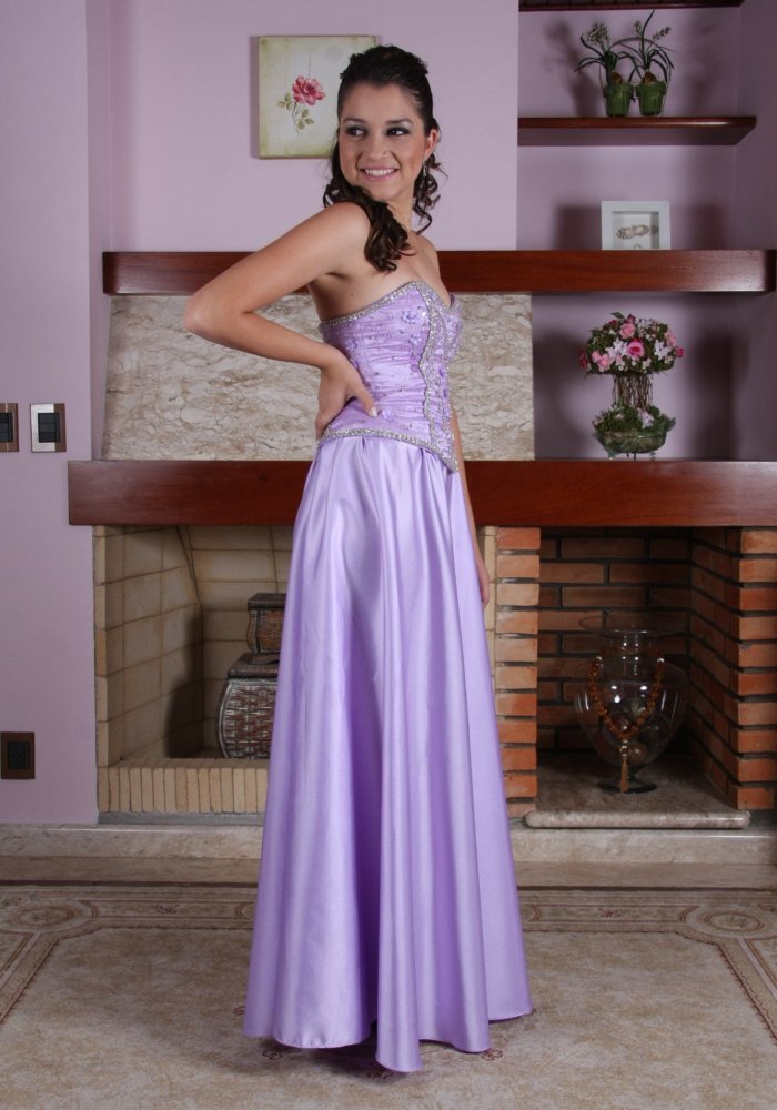 Vestido de Debutante Lilas - 10 - 2 - Hipnose Alta Costura e Spa para Noivas e Noivos - Campinas - SP - 2