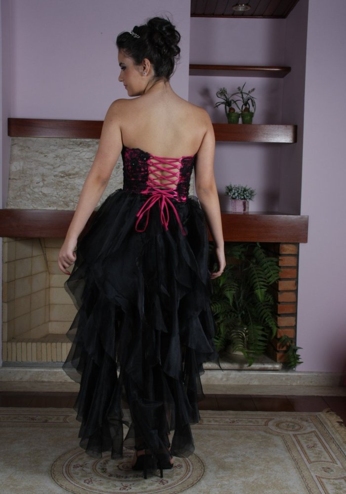 Vestido de Debutante Pink - 5 - 3 - Hipnose Alta Costura e Spa para Noivas e Noivos - Campinas - SP - 1