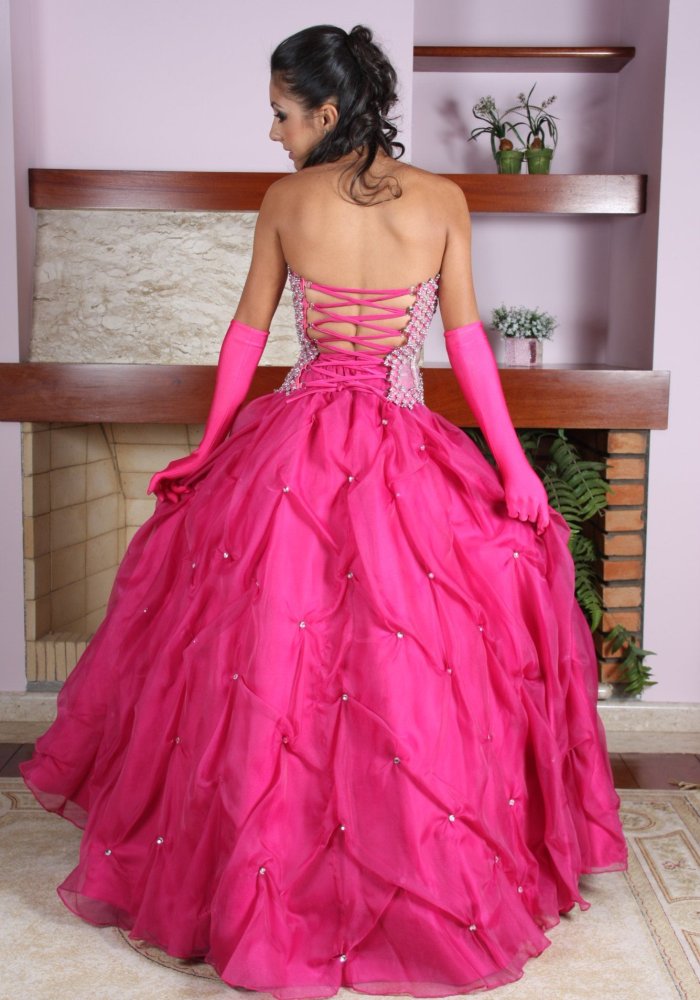 Vestido de Debutante Pink - 7 - 3 - Hipnose Alta Costura e Spa para Noivas e Noivos - Campinas - SP - 1