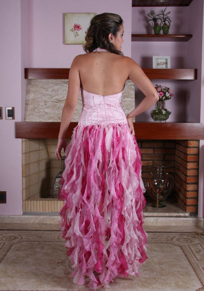 Vestido de Debutante Pink - 16 - 2 - Hipnose Alta Costura e Spa para Noivas e Noivos - Campinas - SP - 1