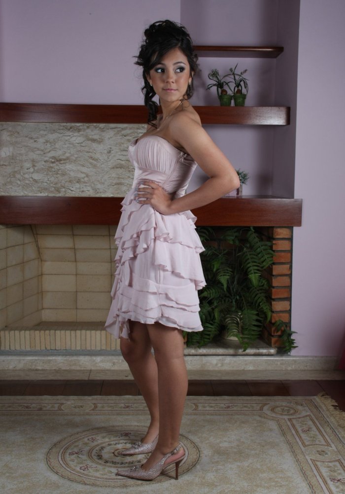 Vestido de Debutante Rosa - 4 - 2 - Hipnose Alta Costura e Spa para Noivas e Noivos - Campinas - SP - 2