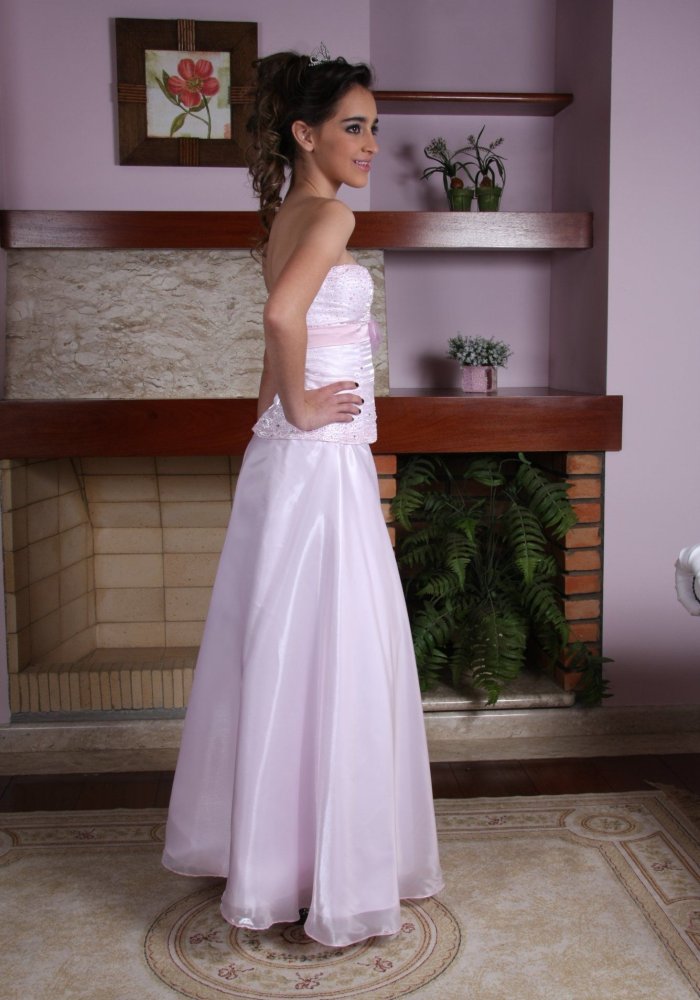 Vestido de Debutante Rosa - 8 - 2 - Hipnose Alta Costura e Spa para Noivas e Noivos - Campinas - SP - 2