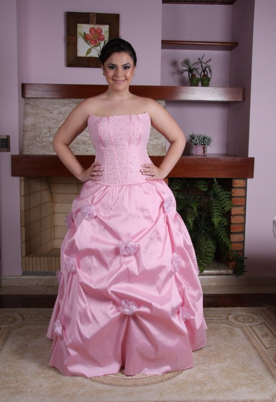 Vestido de Debutante Rosa em Campinas 9Hipnose Alta Costura e Spa para Noivas e Noivos - Campinas - SP Vestido de Debutante, Vestido de Debutante Rosa, Hipnose Alta Costura